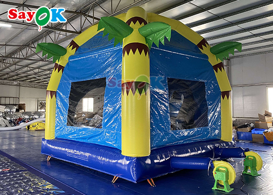 Colorful Inflatable Bounce House Water Slide Combo Commercial Inflatable Bouncy House