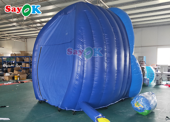 Stage Background Props Custom Inflatable Products Opening Mouth For Single Party Decor