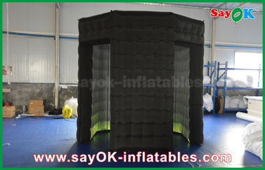 Inflatable Photo Studio Octagon Inflatable Photo Booth Kiosk Enclosure With Waterproof Material