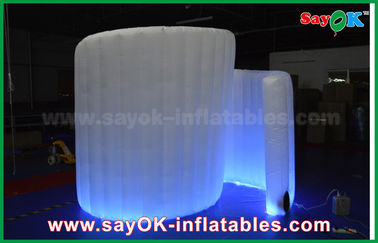 Photo Booth Enclosure Inflatable Portable Mobile Photo Booth Spiral Wall Durable SGS Certification