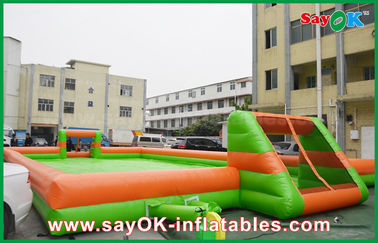 Inflatable Football Pitch 0.55 PVC Inflatable Sports Games Portable Football Field / Football Pitch