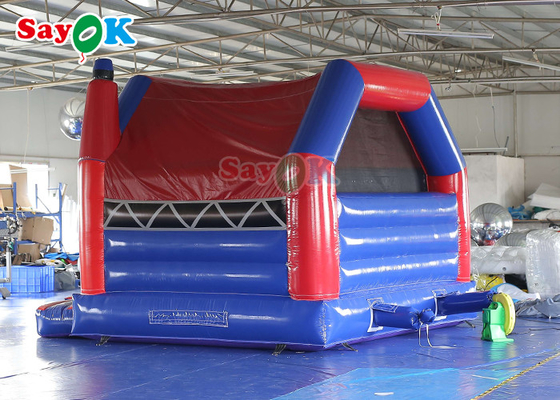 Commercial Inflatable Bouncy Castle Fire Truck Inflatable Bounce House With Slide