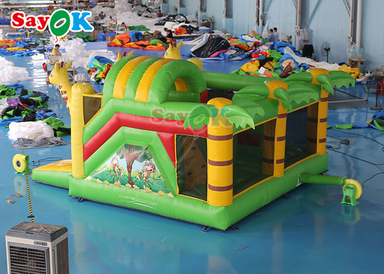 Amusement Park Jumping Castle Inflatable Bounce Slide Combo Gorilla Inflatable Gorilla Bouncer