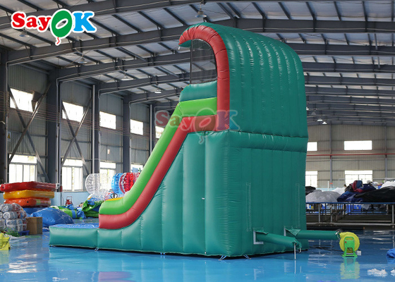 Wet Dry Inflatable Slide Anti Ruptured Commercial Inflatable Water Slide Pool Two PVC Coated Sides