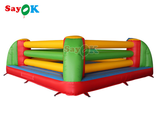 Outdoor Competition Inflatable Sports Games Oxford Boxing Ring For Kids 5x5x1.5m