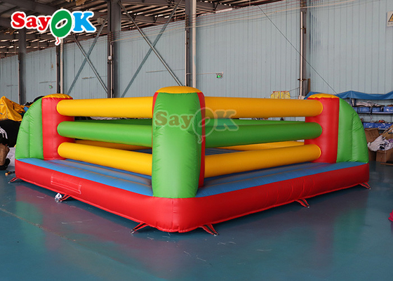 Outdoor Competition Inflatable Sports Games Oxford Boxing Ring For Kids 5x5x1.5m