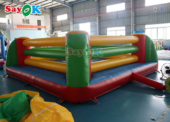 Outdoor Competition Inflatable Sports Games Oxford Boxing Ring For Kids 5x5x1.5m