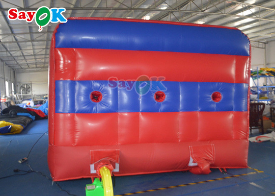 Funny Inflatable Sports Games Commercial Bungee Run Inflatable Race Game Bungee Runway