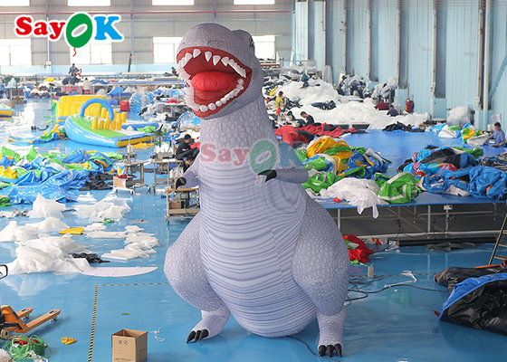 Inflatable Advertising Balloons Decoration Inflatable Tyrannosaurus Dinosaur 5m For Advertising