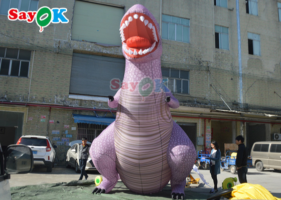 Large Size 5m Inflatable Tyrannosaurus Rex Dinosaur Full Printing