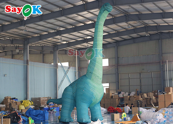 Inflatable Christmas Dinosaur 7m Inflatable Christmas Dinosaur Yard Decoration Inflatable Tyrannosaurus Rex Model