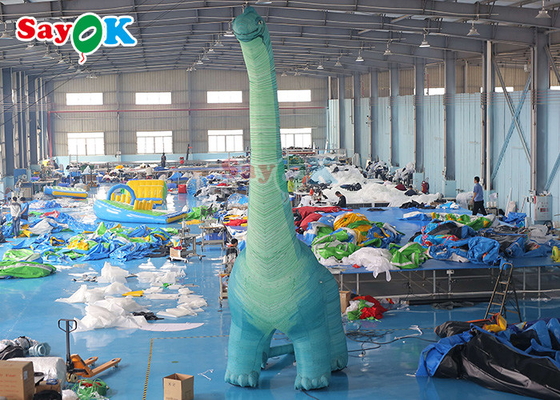 Inflatable Christmas Dinosaur 7m Inflatable Christmas Dinosaur Yard Decoration Inflatable Tyrannosaurus Rex Model