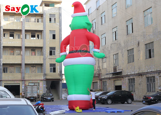 OEM Inflatable Cartoon Characters Blow Up Grinch Oxford Film Model