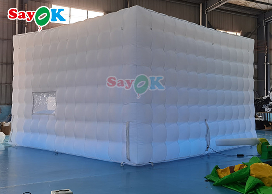 Large Portable Movie Cube Inflatable Air Tent 6x6x3mH Remote Controller