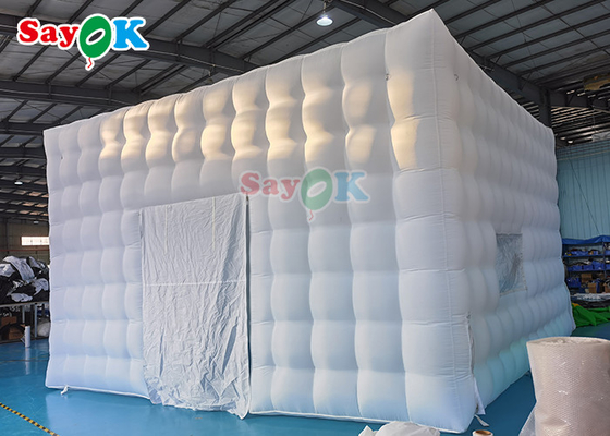 Large Portable Movie Cube Inflatable Air Tent 6x6x3mH Remote Controller