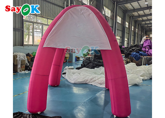 Promotional X Shape Inflatable Spider Tent With Logo 3x3mH