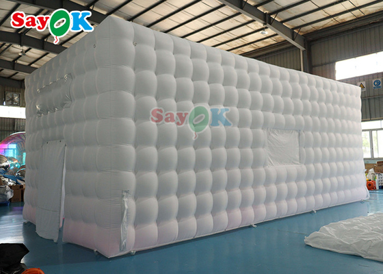 Lounge Night Club Inflatable Camping Tent Inflatable Nightclub With Lights Inflatable Air Tent