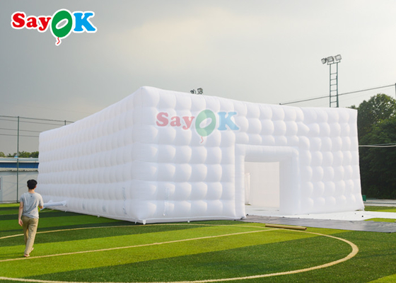 8x12x5m Inflatable Air Tent With Led Light Inflatables Cube Tent wedding Decoration