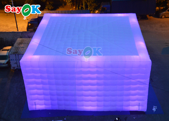 Automatic Inflatable Lawn Tent 10x10x5m Inflatable Led Party Tent Inflatable Air Tent