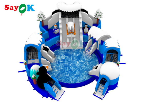 Digital Printing Inflatable Theme Water Park Rental Water Play Equipment