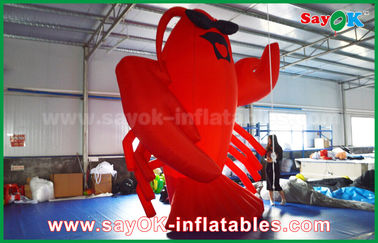 Inflatable Party Decorations Giant Inflatable Cartoon Characters Lobster Crawfish Festival For Advertising