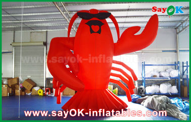 Inflatable Party Decorations Giant Inflatable Cartoon Characters Lobster Crawfish Festival For Advertising