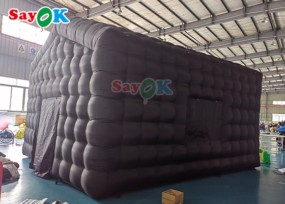 5.5x4.9x4.3mH Backyard Inflatable Night Club Tent With Disco Light