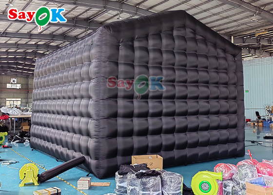 5.5x4.9x4.3mH Backyard Inflatable Night Club Tent With Disco Light