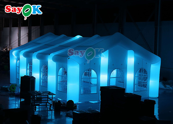 Custom Outdoor Inflatable Tent Party Night Club Structure Inflatable Bar Tent White Color