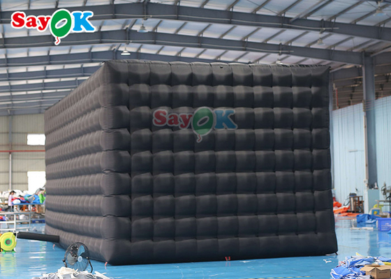 Led Light Cube Inflatable Marquee Tent With Remote Controller Inflatable House Tent