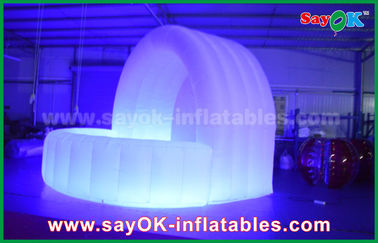 Nightclub Bar Tent Waterproof Oxford Cloth Inflatable Tent Dome LED Lighting For Bar Counter