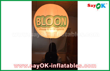 Oxford Cloth Inflatable Lighting Decoration Tripod Standing Balloon With Print