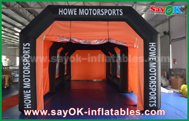 8 X 4m Big PVC Commercial Grade Inflatables Car Spray Booth For Waterproof