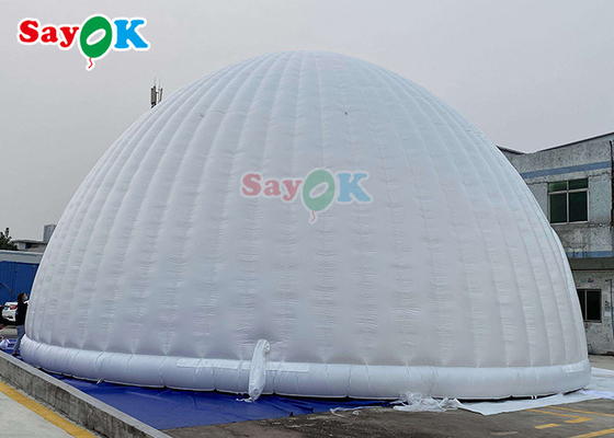 Giant Fire Proof Inflatable Dome Tent For Advertising Inflatable Igloo Dome Tent Structure