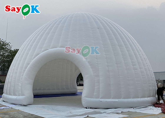 Giant Fire Proof Inflatable Dome Tent For Advertising Inflatable Igloo Dome Tent Structure