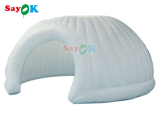 Outdoor PVC Oxford Inflatable Family Tent Panorama Dome White Wedding Inflatable Marquee Tent