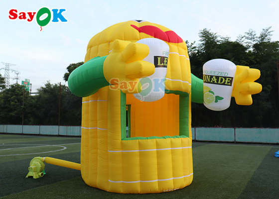 Oxford Inflatable Air Tent Lemon Cartoon Booth Aerated Custom Made Inflatable Lawn Tent