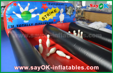 Inflatable Bowling Game PVC Inflatable Sports Games Inflatable Bowling Balls Pool Filed With Balls