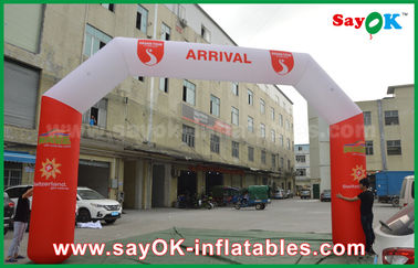 Inflatable Rainbow Arch Most Attractive Commercial Inflatable Entrance Arch , Advertising Arch Inflatable Tent