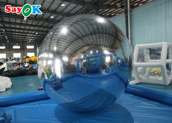 Gold Mirror Ball Custom Large Pvc Silver Inflatable Mirror Ball Giant Decorative Mirror Sphere