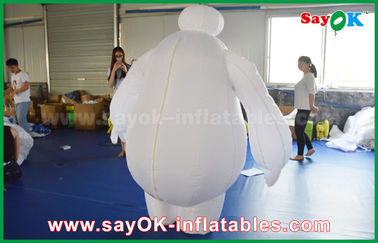 Advertising Inflatable Inflatable Baymax Mascot Costume / Inflatable Robot Baymax For Kids Amusement Park