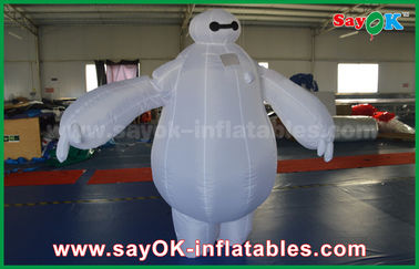 Advertising Inflatable Inflatable Baymax Mascot Costume / Inflatable Robot Baymax For Kids Amusement Park