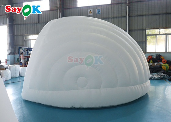 Giant Wind Resistance Football Inflatable Helmet Tent For Events