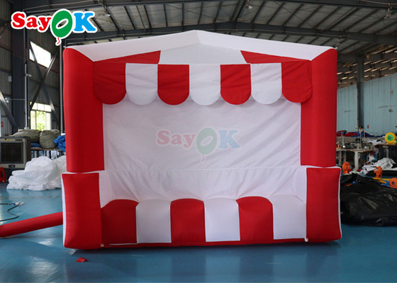 PVC Tarpaulin Inflatable Concession Booth Inflatable Kiosk Carnival Treat Shop