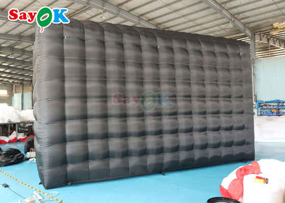 Black LED Music Bar Mobile Night Club Tent Commercial Inflatable Nightclub With Disco Light Inflatable Nightclub For Ren