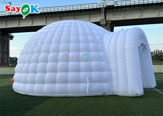 Custom Lighting Inflatable Air Tent Blow Up Igloo Dome Tent For Outdoor