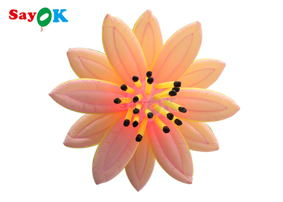 Customized Led Lighted Inflatable Flower Event Stage Party Decoration