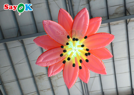 1.2m Inflatable Lighting Decoration Event Wedding Inflatable Flower With Led Light