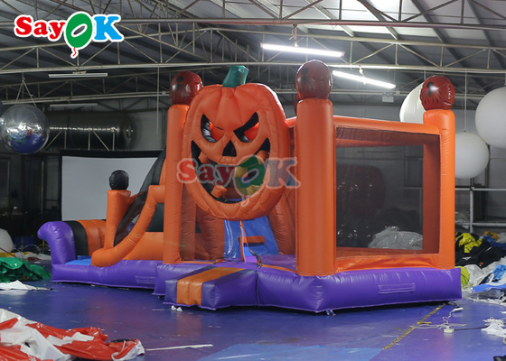 Giant Inflatable Party Bouncy Castle Slide Combo Halloween Inflatable Bounce House