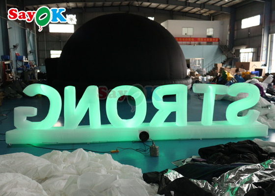 Customized Giant Inflatable Billboard Sign Balloon For Advertising Attractive Logo Display